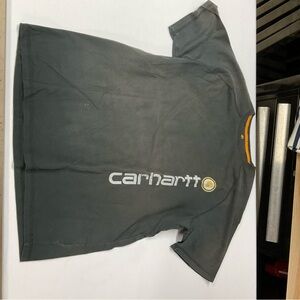 Carhartt Charcoal and Mustard Tee